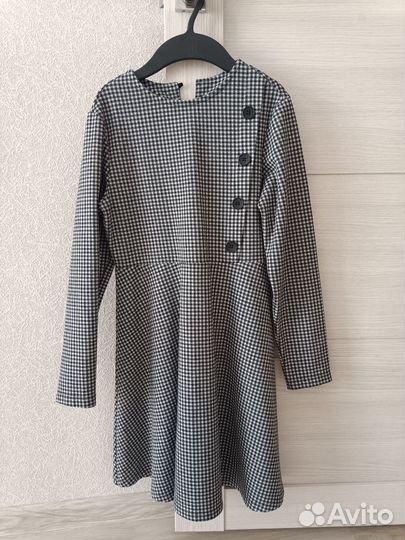 Классическое школьное платье