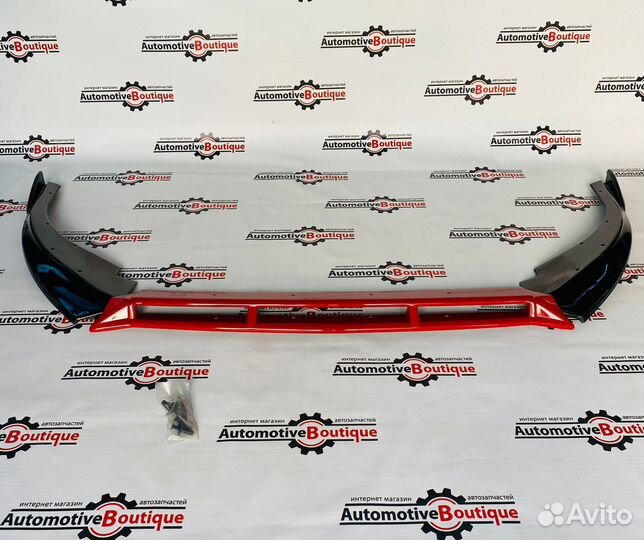 Губа сплиттер Барс переднего бампера приора 2