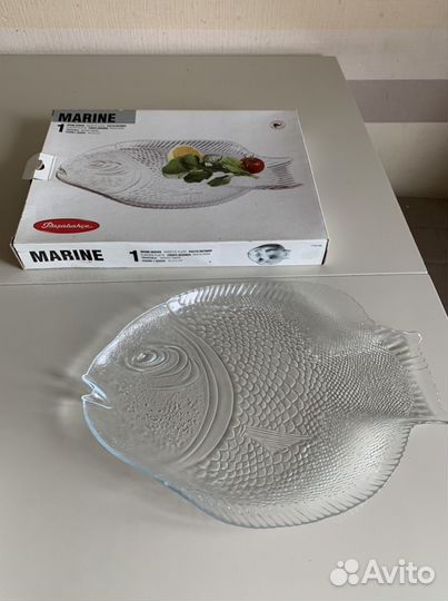 Блюдо сервировочное (салатник), стеклянное