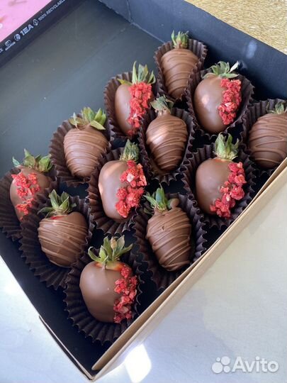 Клубника в шоколаде