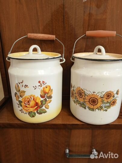 Бидон эмалированный СССР