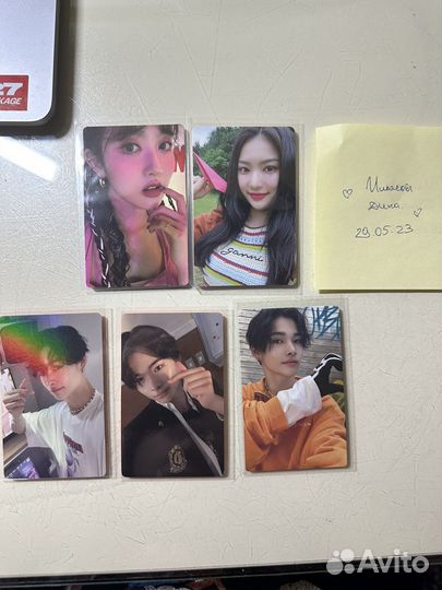 Карты stayc, enhypen