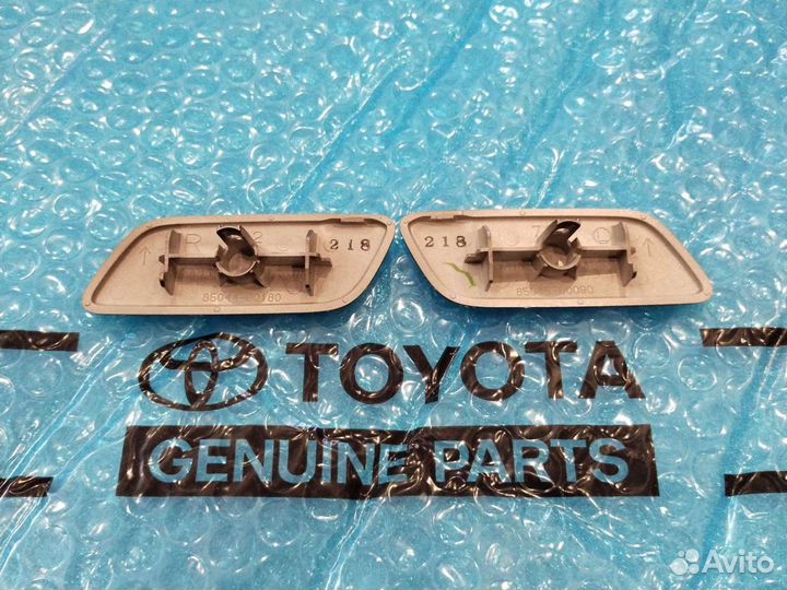 Крышки форсунок Прадо 150 черные 2013-2017