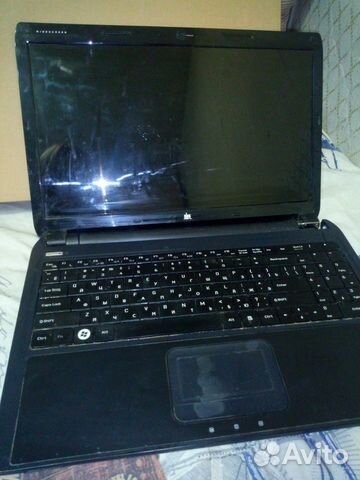 Ноутбук DNS на запчасти/восстановление