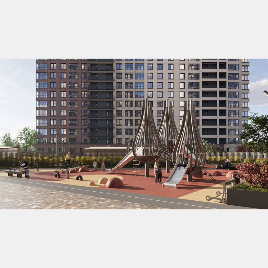 2-к. квартира, 56 м², 10/18 эт.
