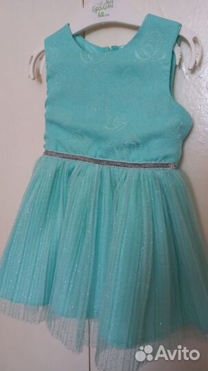 Платье для девочки размер 86