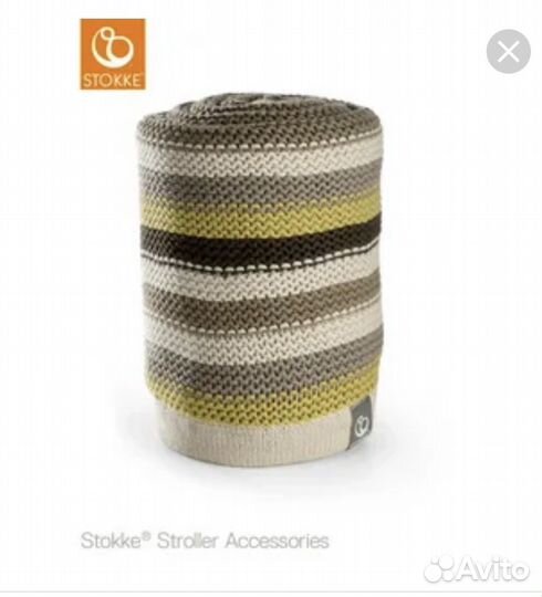 Плед stokke на кнопах