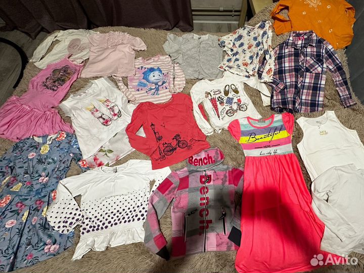 Пакет вещей на девочку 110-116