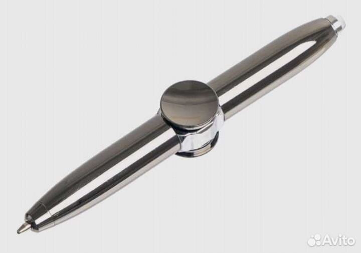 Ручка спиннер с фонариком 3 в 1