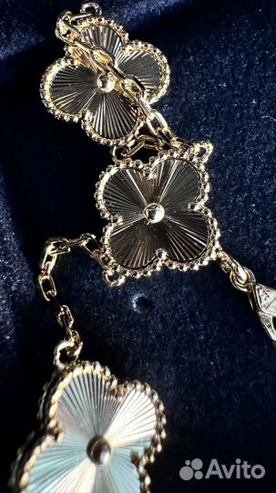 Колье Van cleef золотое