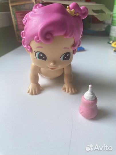 Интерактивная кукла Moose Bizzy Bubs Примми, 13 см