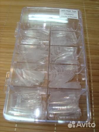 Набор типс (белые и прозрачные)