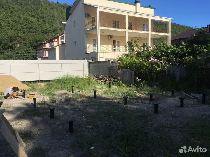 Свайный фундамент под ключ