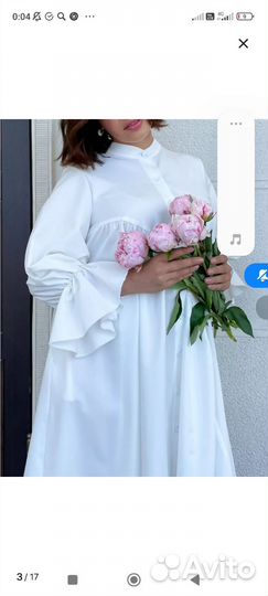 Платье рубашка