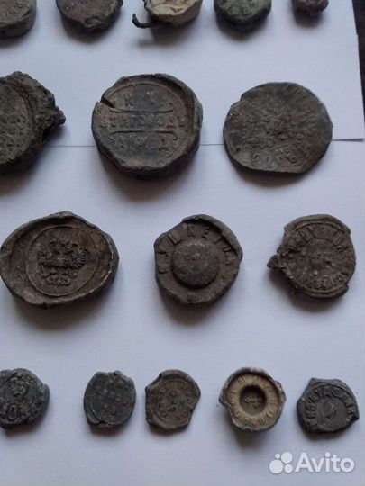 Пломбы старинные