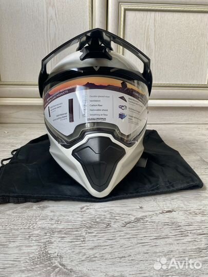 Новый BMW GS Carbon Helmet, 54-55 (S) мотошлем