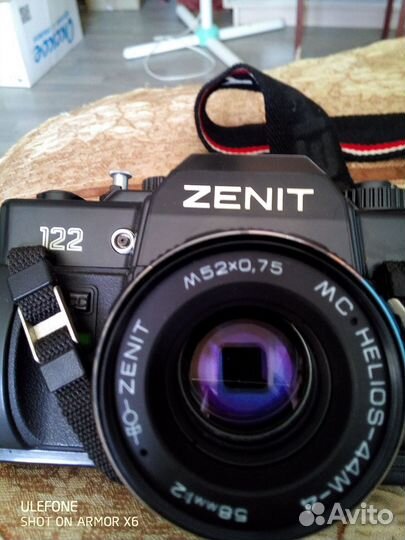 Пленочный фотоаппарат зенит 122