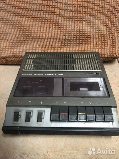Кассетный магнитофон соната 216