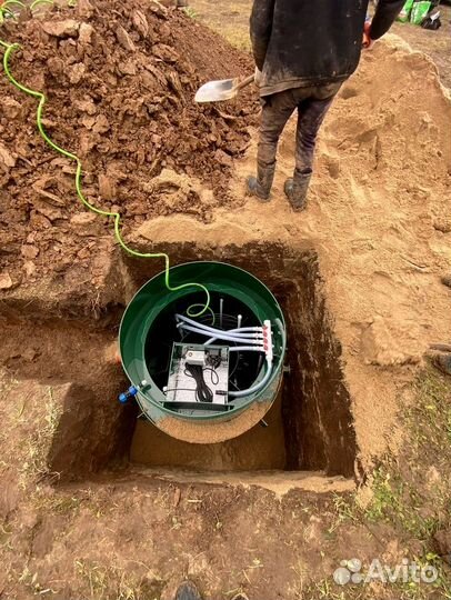 Септик под ключ. Монтаж. Бесплатный выезд