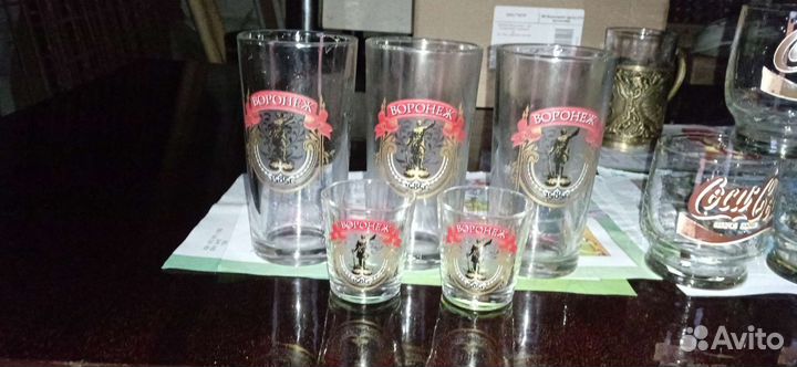 Стакан СССР LADA 1600, Coca-Cola