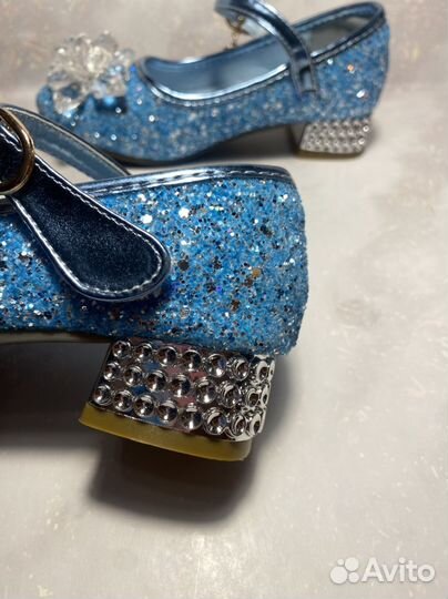 Туфли Эльза со стразами