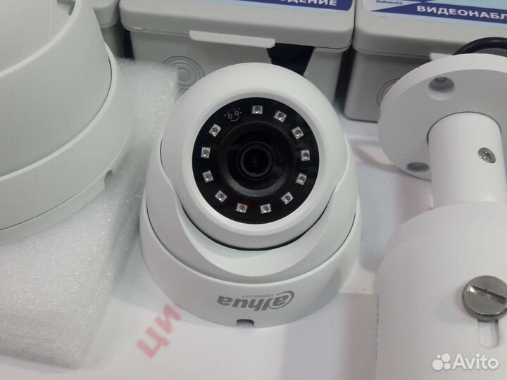 Комплект видеонаблюдения 4Мп Dahua 6 камер