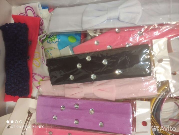 Ободки заколки повязки все сразу