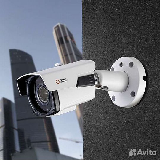 Камера видео наблюдения установка