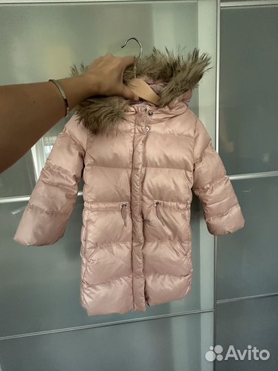 Пальто пуховик для девочки gap