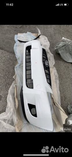 Приора 2–Бампера Перед Крашенные Новый