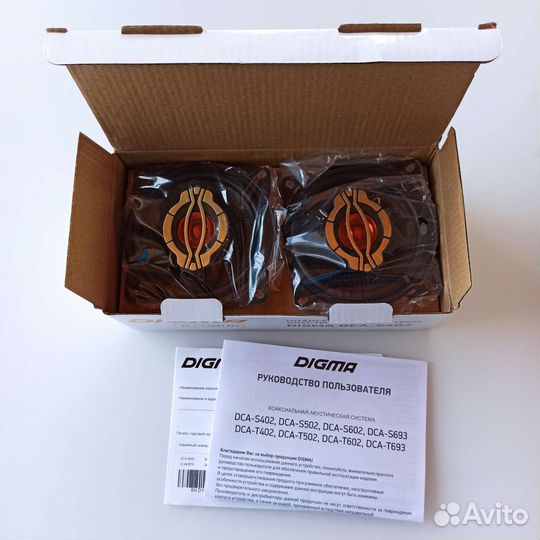 Автомобильная акустика digma DCA-S402