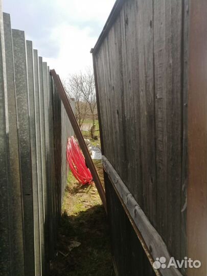 Ворота со столбами бу