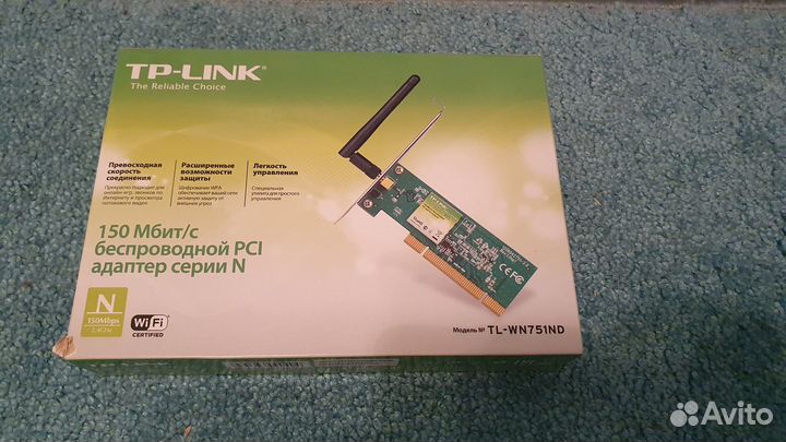 Wi-Fi адаптер TP-link TL-WN751ND