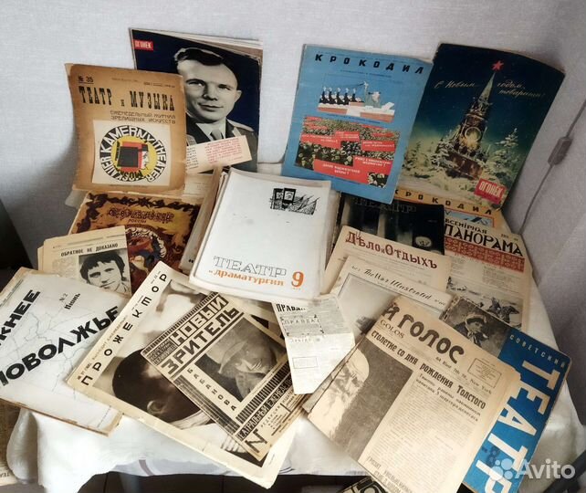 Старинные журналы театр Конвалют календарем 1946г