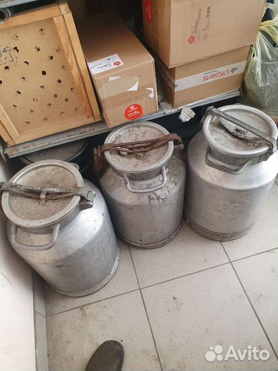 Фляга алюминиевая бу 40л