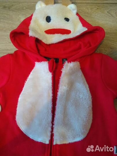 Новогодний комбинезон оленя