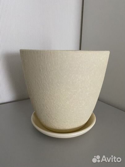 Горшок цветочный керамический «Шёлк»