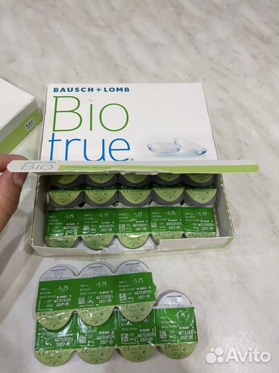 Линзы Bio true -5,75