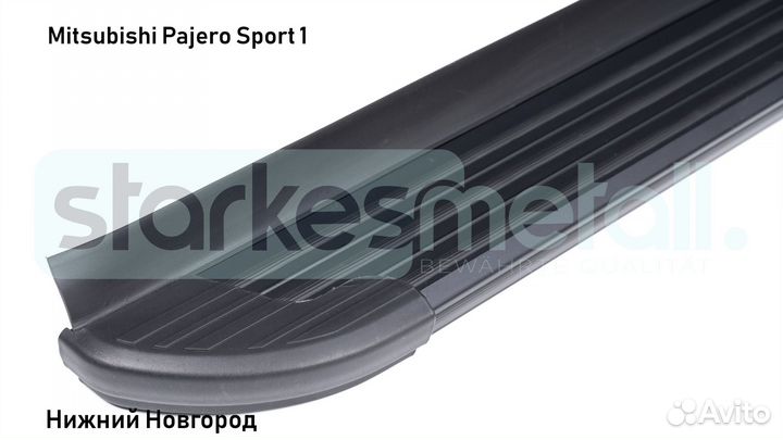 Подножки Mitsubishi Pajero Sport 1 Comfort