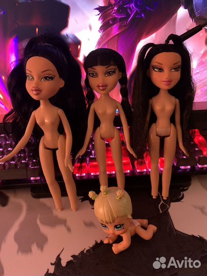 Кукла bratz ever after ooak