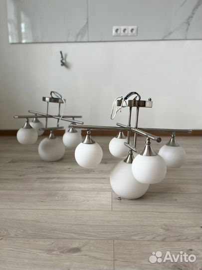 Люстра потолочная бу