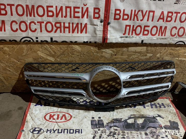 Решетка радиатора Mercedes GLE W166