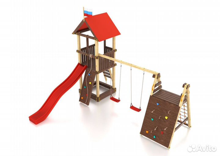 Детская площадка с горкой