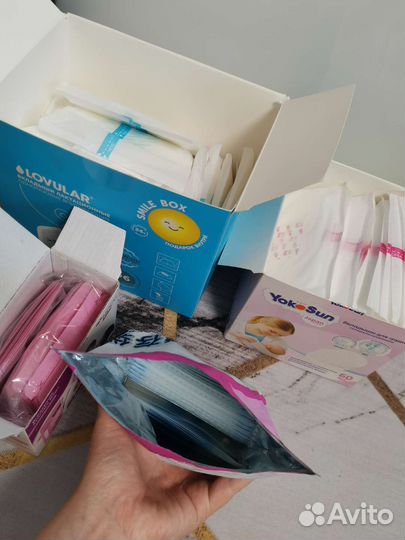 Вкладыши для груди lovular yokosun и пакеты гв