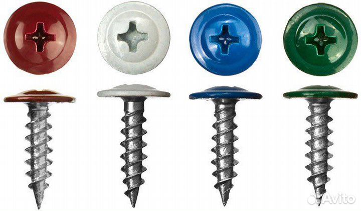 Саморез с прессшайбой RAL