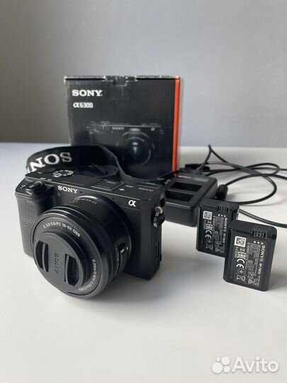 Фотоаппарат sony alpha A6300 KIT 16-50