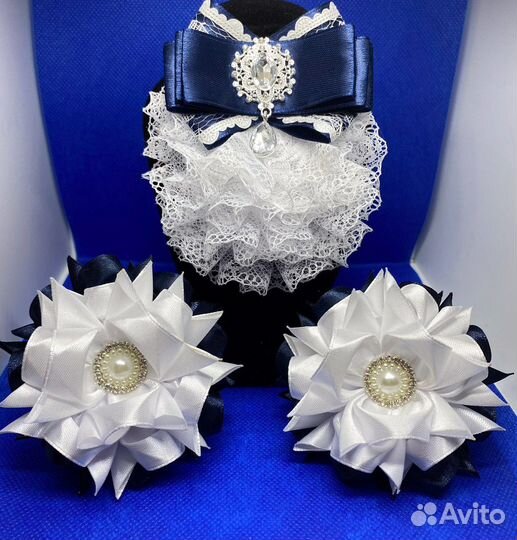 Галстук жабо банты для школы