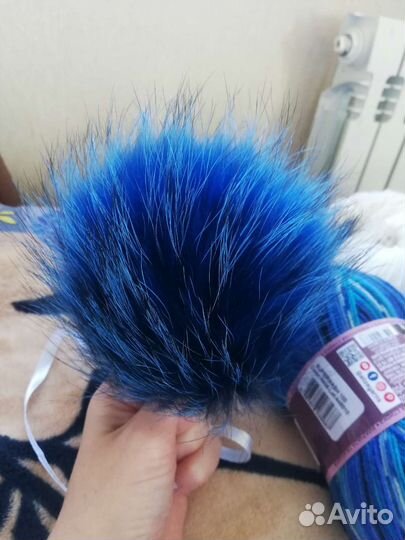 Помпон натуральный