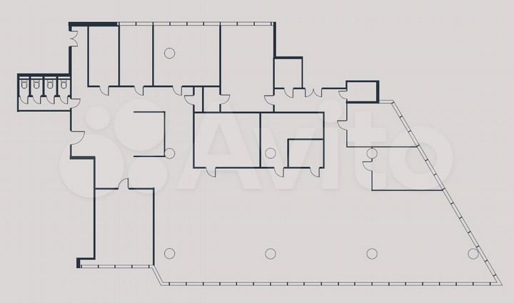 Аренда офиса 689.9 м² в бизнес-центре Химки Уан