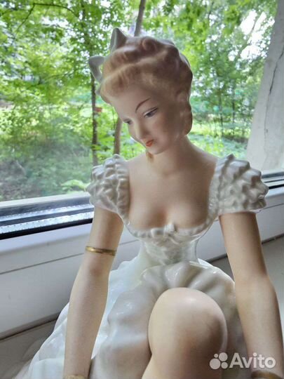 Статуэтка балерина германия валендорф 25 см